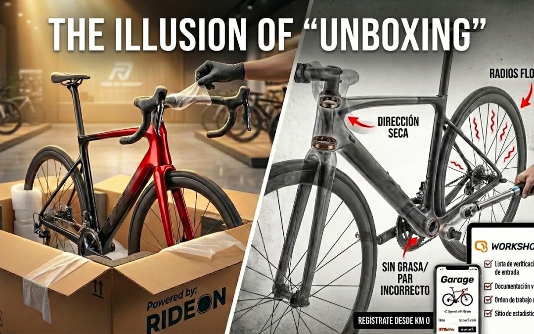 El mito de la «Bici Nueva»: Por qué sacarla de la caja no significa que esté perfecta